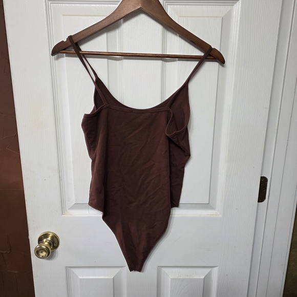 Forever 21 Chocolate Brown Ribbed Tank - Picture 2 of 3